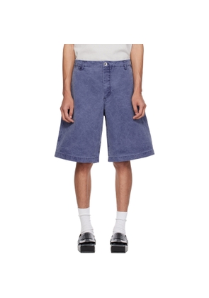 JACQUEMUS Navy 'The Pastro de-Nïmes' Shorts