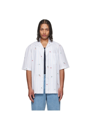 JACQUEMUS White 'The Romarin' Short-Sleeve Shirt