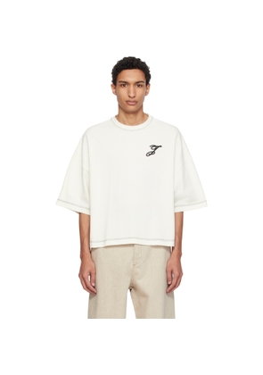 JACQUEMUS Off-White 'The Letro' T-shirt