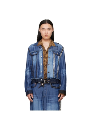 Magliano Blue Stormy Denim Jacket
