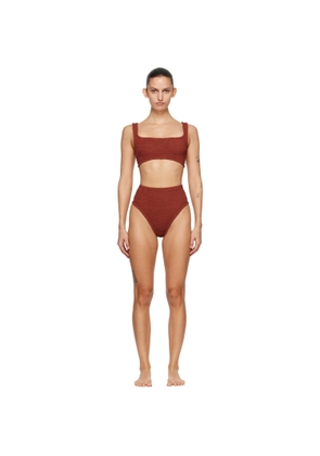 Hunza G Burgundy Patricia Bikini