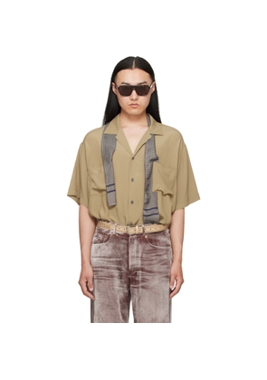 Magliano Beige Pasolini Short Sleeve Shirt