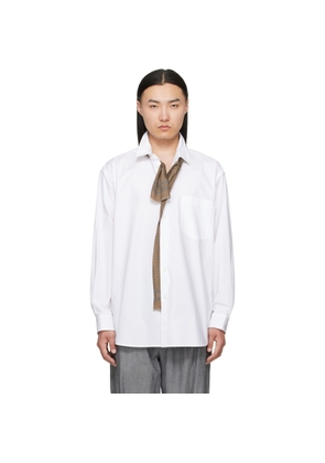 Magliano White Crispy Penna Long Sleeve Shirt