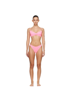 Hunza G Pink Alicia Bikini