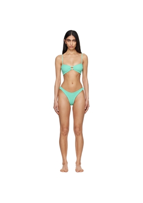 Hunza G Green Misty Bikini
