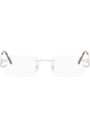 Cartier Silver 'C de Cartier' Glasses