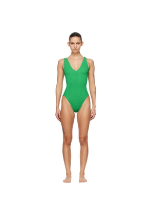 Hunza G Green Sadie Swimsuit