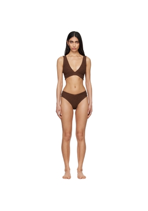 Hunza G Brown Angel Bikini