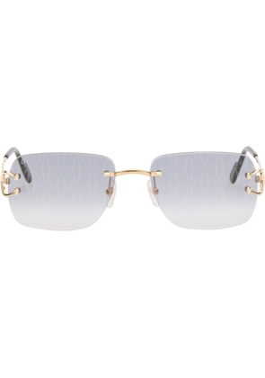Cartier Gold Classic C Motif Sunglasses