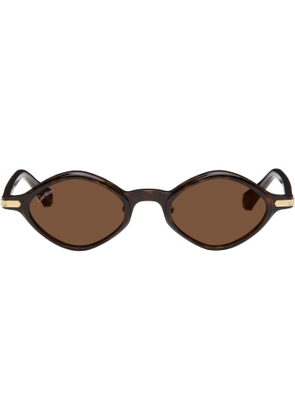 Cartier Brown 'Première de Cartier' Sunglasses