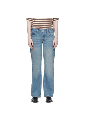 JEANERICA Blue Kyoto Droit Jeans