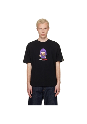AAPE by A Bathing Ape Black 'AAPER' T-shirt