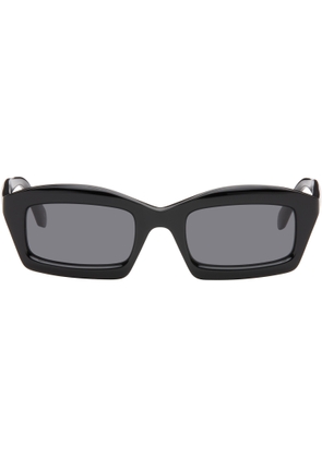 ALAÏA Black Rectangular Sunglasses