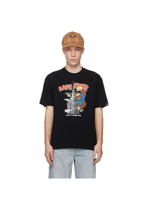AAPE by A Bathing Ape Black 'AAPER' Graphic T-shirt