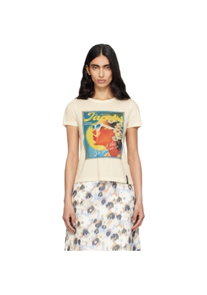 Marc Jacobs Off-White Sun Poster Femme T-shirt