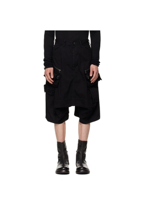 Julius Black Tactical Kite Shorts