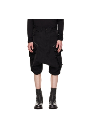 Julius Black Tactical Kite Shorts