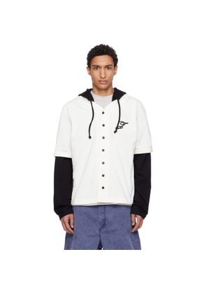 JACQUEMUS Off-White & Black 'The Letro long-sleeve' Hoodie