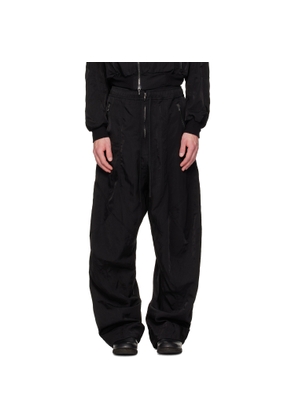 Julius Black Tourer Wide Trousers