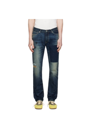 Silas Blue Slim Fit Jeans