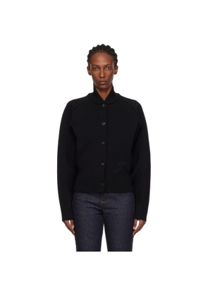 JACQUEMUS Black 'The Lavande' Cardigan Sweater