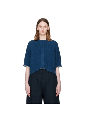 YMC Blue Kwai Cardigan