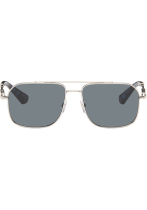 Burberry Silver Metal Sunglasses