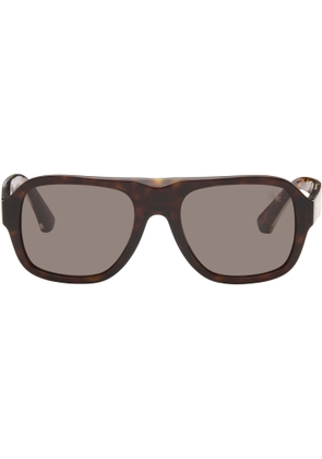 Burberry Brown Aviator Sunglasses