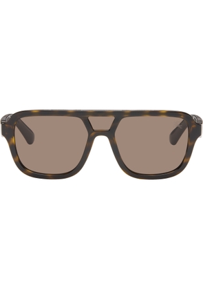 Burberry Brown Aviator Sunglasses