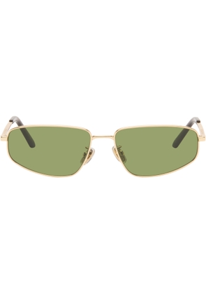 RETROSUPERFUTURE Gold Isedra Sunglasses