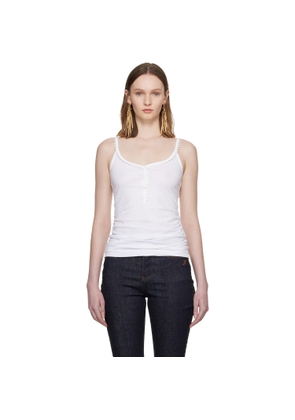 JACQUEMUS White 'Le Darbdeur Clavela' Tank Top