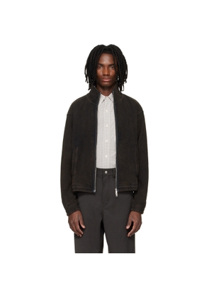 mfpen Brown Covet Full Zip Jacket