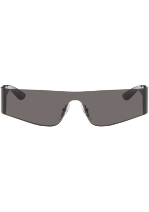 Balenciaga Gray Mono Rectangle Sunglasses
