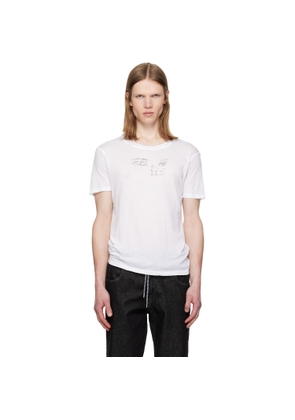 Silas White Apple Of My Eye T-shirt