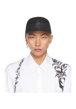 McQueen Black Graffiti Cap