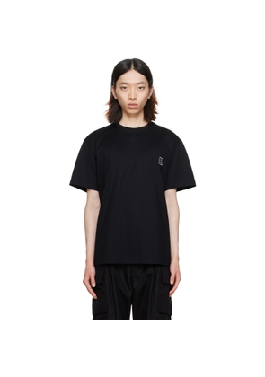 WOOYOUNGMI Black Printed T-Shirt