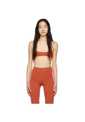 Miaou Orange Gemini Bra
