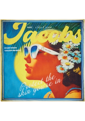 Marc Jacobs Multicolor Sun Poster Silk Scarf