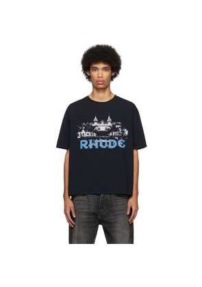 Rhude Black Casino T-Shirt