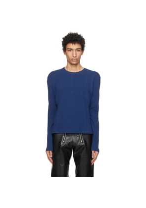 K.NGSLEY Blue Dani Long Sleeve T-Shirt