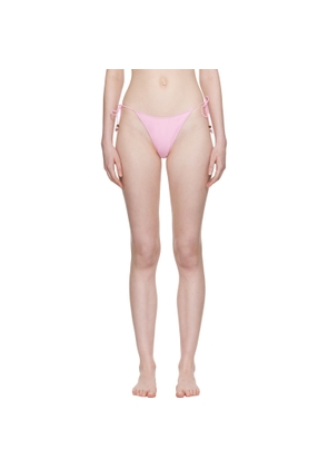JACQUEMUS Pink 'The Triangle' Bikini Bottoms