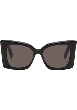 Saint Laurent Black M119 Blaze Sunglasses