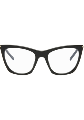 Saint Laurent Black SL 214 Kate Thin Glasses