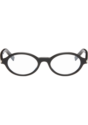 Saint Laurent Black SL 751 Jeanne Round Oval Glasses