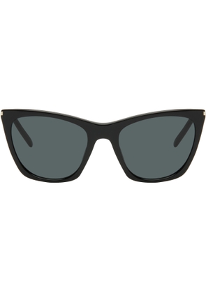 Saint Laurent Black SL 214 Kate Thin Sunglasses