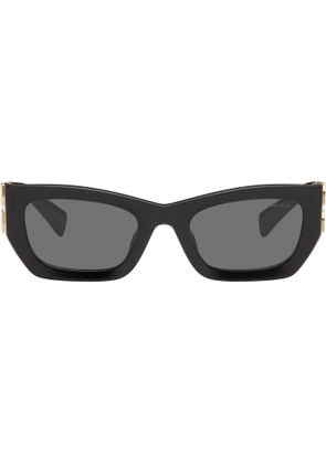 Miu Miu Eyewear Black Miu Glimpse Sunglasses