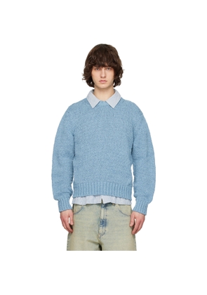Sunflower Blue Frederik Cotton Sweater