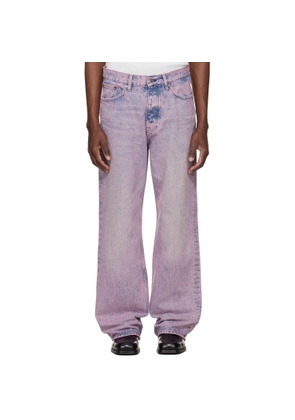 Sunflower Pink Relaxed Boot Jeans