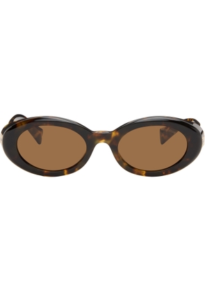 Miu Miu Eyewear Brown 'Rêverie' Sunglasses