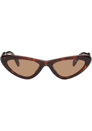 Miu Miu Eyewear Brown 'Miu Miu Eyewear Collection' Sunglasses